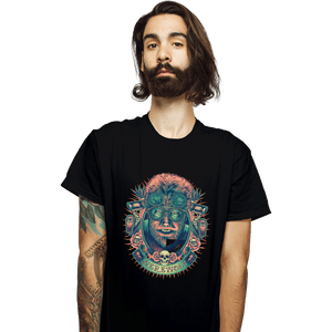 Shirts T-Shirts, Unisex / Small / Black Glowing Werewolf