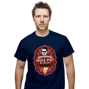 Shirts T-Shirts, Unisex / Small / Navy Mega Pint