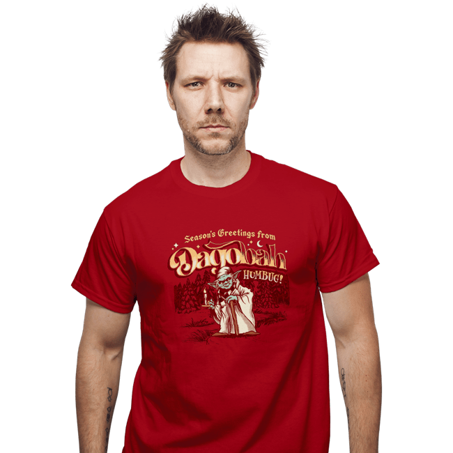 Daily_Deal_Shirts T-Shirts, Unisex / Small / Red Dagobah Humbug