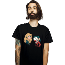 Load image into Gallery viewer, Daily_Deal_Shirts T-Shirts, Unisex / Small / Black Mario And Peach
