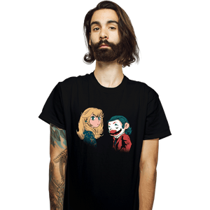 Daily_Deal_Shirts T-Shirts, Unisex / Small / Black Mario And Peach