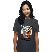 Load image into Gallery viewer, Daily_Deal_Shirts T-Shirts, Unisex / Small / Charcoal Caphead
