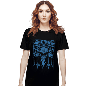 Shirts T-Shirts, Unisex / Small / Black Blue Ranger