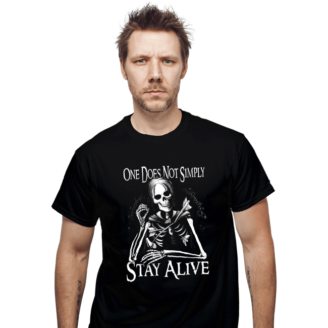 Last_Chance_Shirts T-Shirts, Unisex / Small / Black Stay Alive