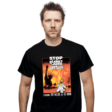Secret_Shirts T-Shirts, Unisex / Small / Black Stop The Planet