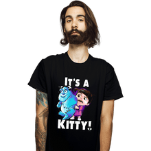 Load image into Gallery viewer, Shirts T-Shirts, Unisex / Small / Black It&#39;s a Kitty
