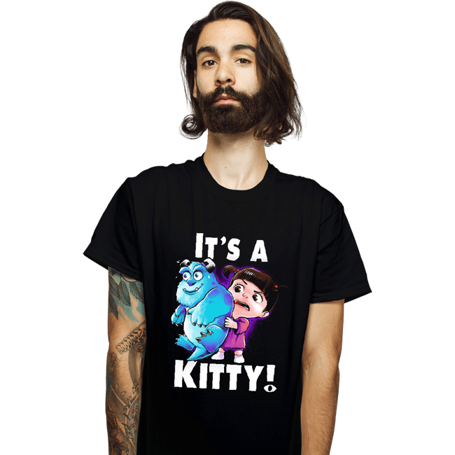 Shirts T-Shirts, Unisex / Small / Black It's a Kitty