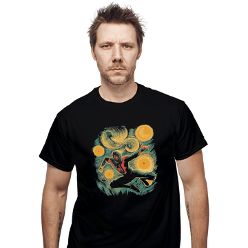 Shirts T-Shirts, Unisex / Small / Black Starry Miles