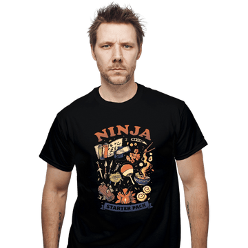 Daily_Deal_Shirts T-Shirts, Unisex / Small / Black Ninja Starter Pack