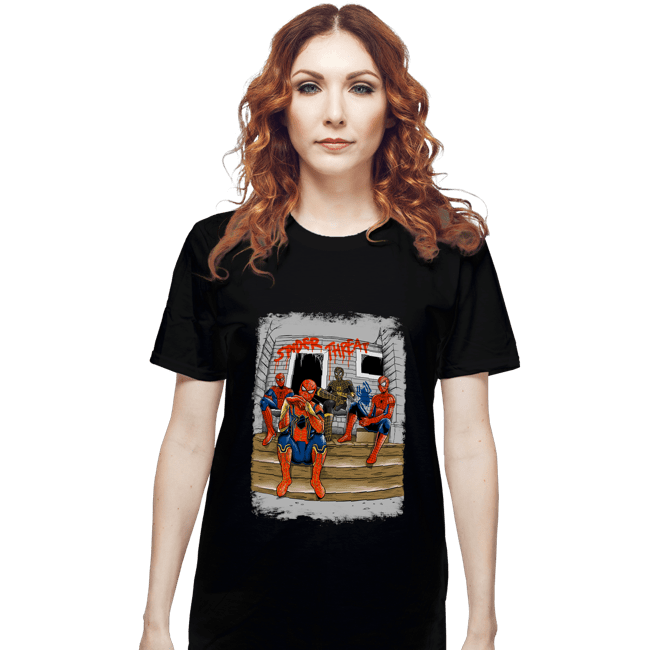 Daily_Deal_Shirts T-Shirts, Unisex / Small / Black Spider Threat