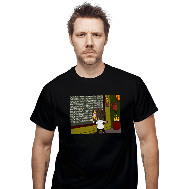 Secret_Shirts T-Shirts, Unisex / Small / Black Rage Simpson