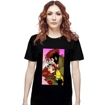 Shirts T-Shirts, Unisex / Small / Black Rogue And Gambit