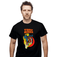 Load image into Gallery viewer, Shirts T-Shirts, Unisex / Small / Black Toast Rider

