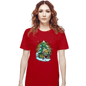 Secret_Shirts T-Shirts, Unisex / Small / Red Bulby Christmas