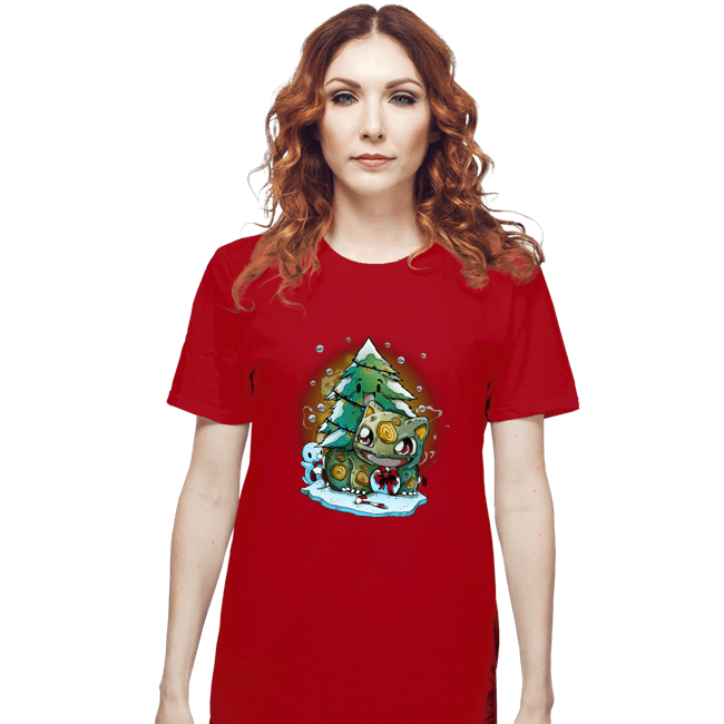 Secret_Shirts T-Shirts, Unisex / Small / Red Bulby Christmas