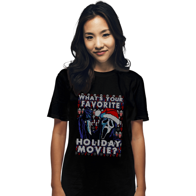 Secret_Shirts T-Shirts, Unisex / Small / Black Holiday Scream