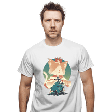 Load image into Gallery viewer, Daily_Deal_Shirts T-Shirts, Unisex / Small / White Shinra Spy Moggy
