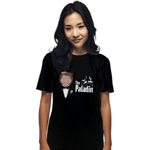 Shirts T-Shirts, Unisex / Small / Black The Paladin