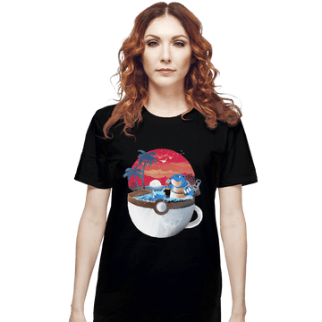 Shirts T-Shirts, Unisex / Small / Black Cup Of Water