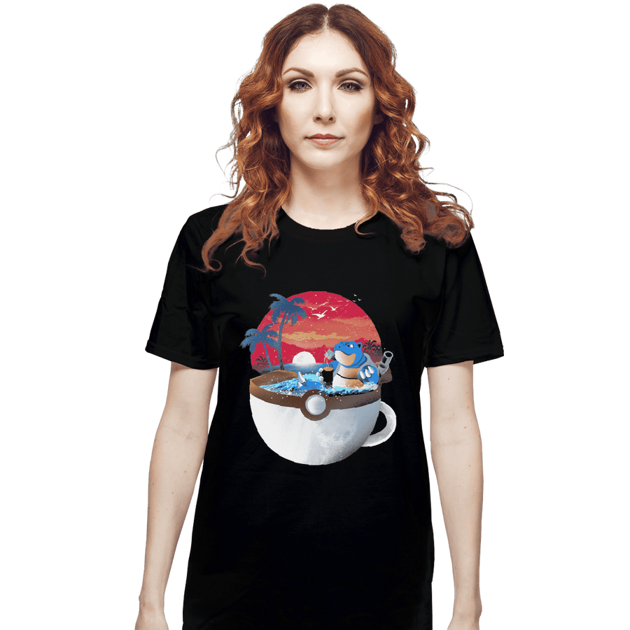 Shirts T-Shirts, Unisex / Small / Black Cup Of Water