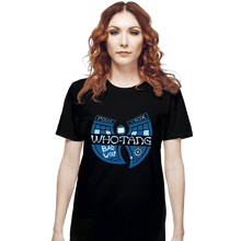 Load image into Gallery viewer, Daily_Deal_Shirts T-Shirts, Unisex / Small / Black Who-Tang

