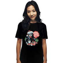 Load image into Gallery viewer, Secret_Shirts T-Shirts, Unisex / Small / Black Ghostface Santa
