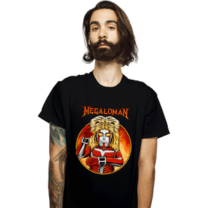 Shirts T-Shirts, Unisex / Small / Black Megaloman