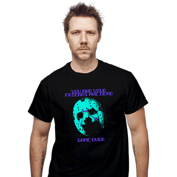 Secret_Shirts T-Shirts, Unisex / Small / Black GAME OVER NES