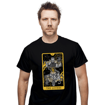 Secret_Shirts T-Shirts, Unisex / Small / Black Tarot Lovers