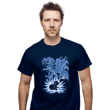 Load image into Gallery viewer, Shirts T-Shirts, Unisex / Small / Navy The Ice Tailed Fox Within
