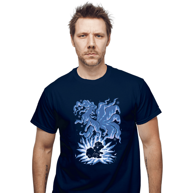 Shirts T-Shirts, Unisex / Small / Navy The Ice Tailed Fox Within