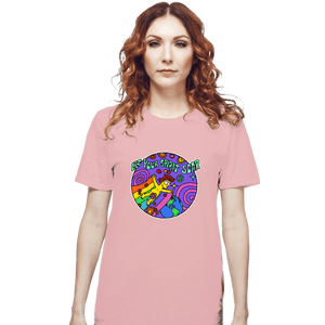 Shirts T-Shirts, Unisex / Small / Pink Homer Hippy