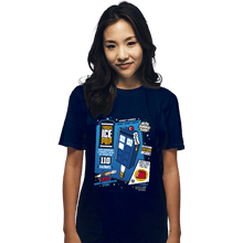 Load image into Gallery viewer, Shirts T-Shirts, Unisex / Small / Navy Tardis Ice Pop
