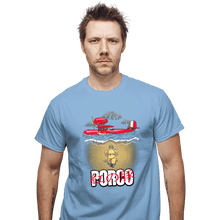 Load image into Gallery viewer, Daily_Deal_Shirts T-Shirts, Unisex / Small / Powder Blue Porco
