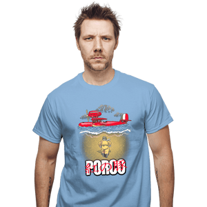 Daily_Deal_Shirts T-Shirts, Unisex / Small / Powder Blue Porco