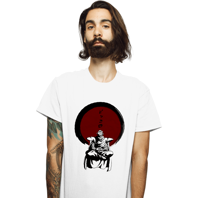 Shirts T-Shirts, Unisex / Small / White Piccolo Zen