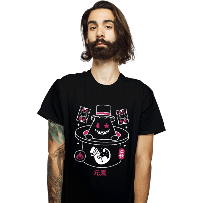 Secret_Shirts T-Shirts, Unisex / Small / Black Magician Hat Monster