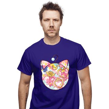 Shirts T-Shirts, Unisex / Small / Violet Magical Silhouettes - Luna P