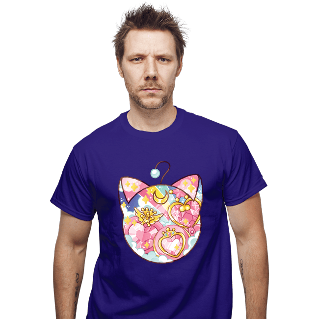 Shirts T-Shirts, Unisex / Small / Violet Magical Silhouettes - Luna P