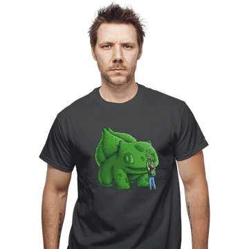 Shirts T-Shirts, Unisex / Small / Charcoal Plant Type Monster