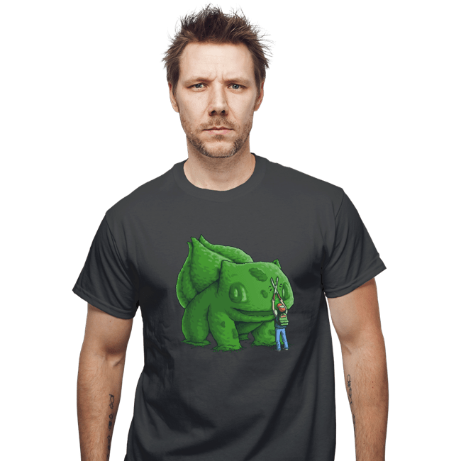 Shirts T-Shirts, Unisex / Small / Charcoal Plant Type Monster