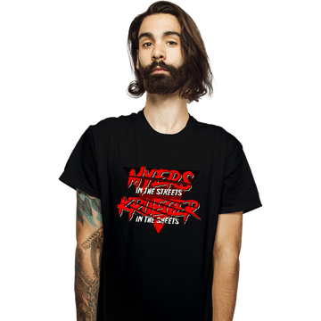 Secret_Shirts T-Shirts, Unisex / Small / Black Horror In The Streets