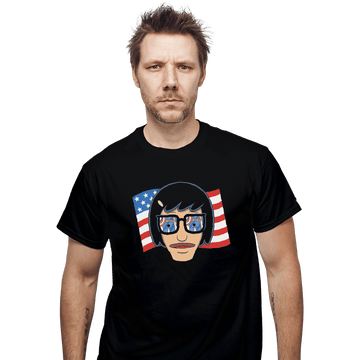 Shirts T-Shirts, Unisex / Small / Black Star Spangled Butt