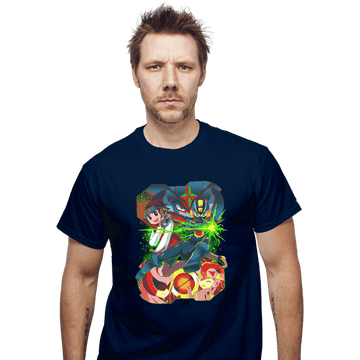 Shirts T-Shirts, Unisex / Small / Navy Rockman EXE