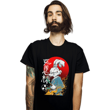 Load image into Gallery viewer, Shirts T-Shirts, Unisex / Small / Black Fighter Rabbit
