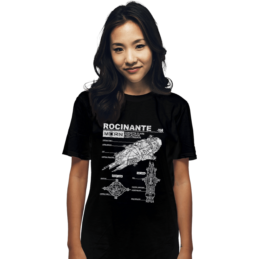 Shirts T-Shirts, Unisex / Small / Black Rocinante Specs