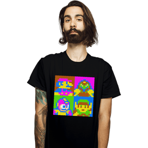 Shirts T-Shirts, Unisex / Small / Black Pop NES