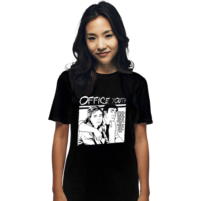 Shirts T-Shirts, Unisex / Small / Black Office Youth