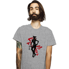 Load image into Gallery viewer, Shirts T-Shirts, Unisex / Small / Sports Grey Crimson Jolyne Cujoh
