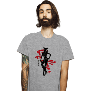 Shirts T-Shirts, Unisex / Small / Sports Grey Crimson Jolyne Cujoh